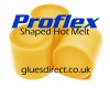 Proflex 101 43mm Tan Packaging Hot Melt Glue Slugs - Tan